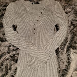 SHEIN Women's Gray Sweater